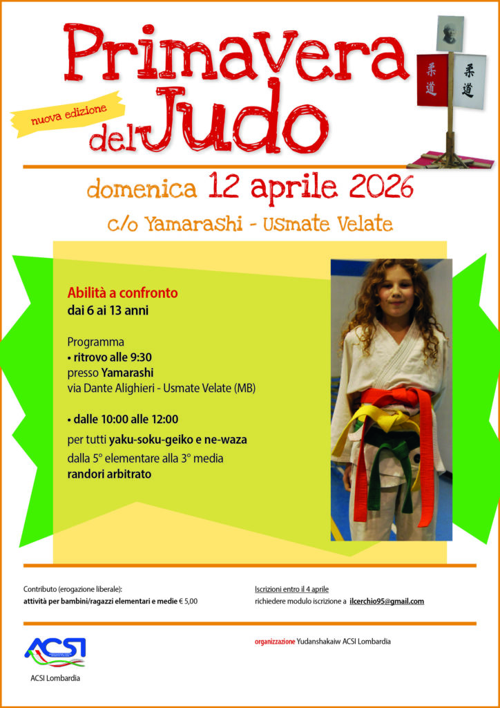 Locandina - Primavera del Judo 2026