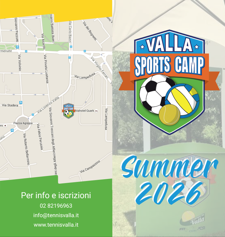 Dove trovarci - Valla Sports Camp Summer 2026