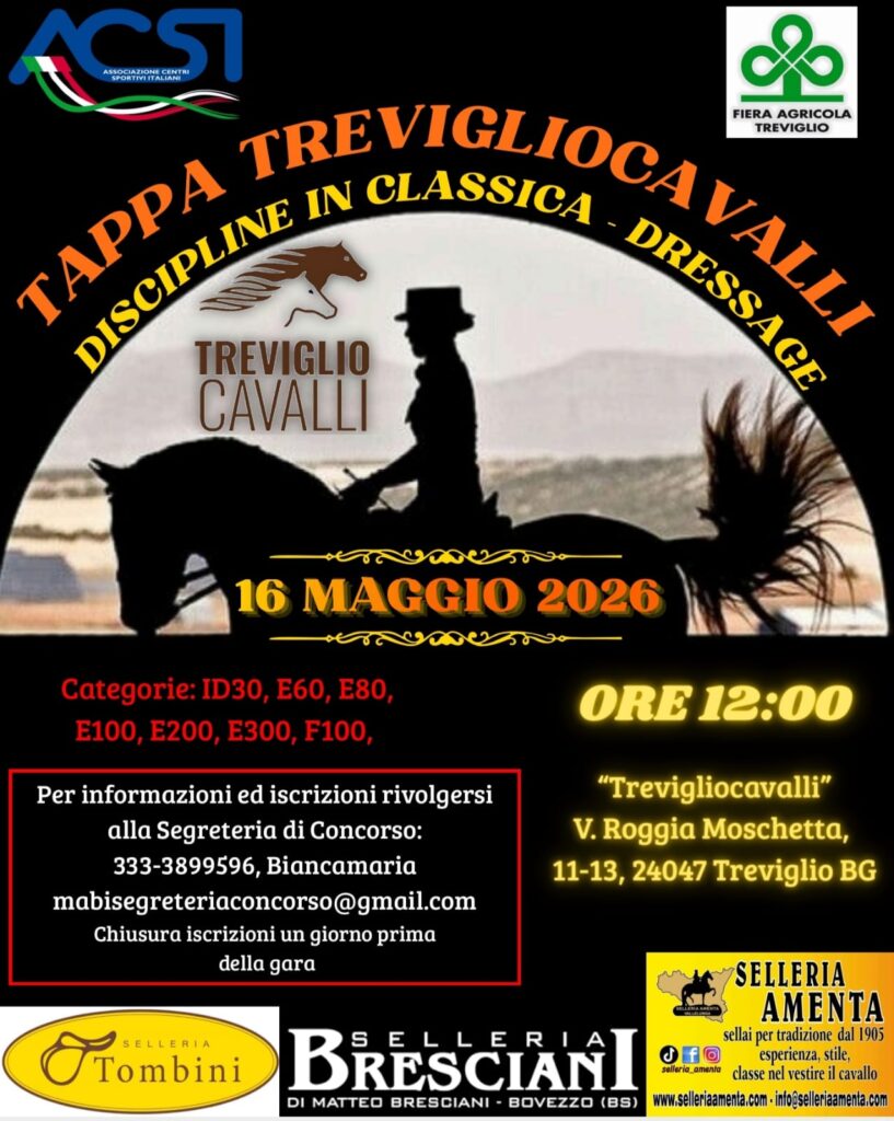 Locandina - Tappa Trevigliocavalli 2026