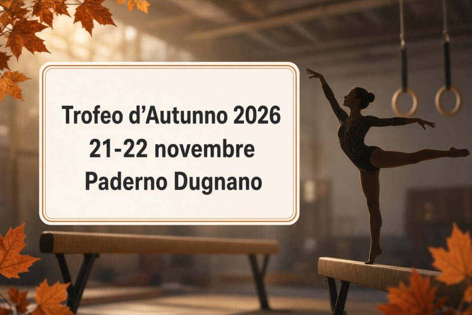 copertina - Trofeo d'Autunno 2026